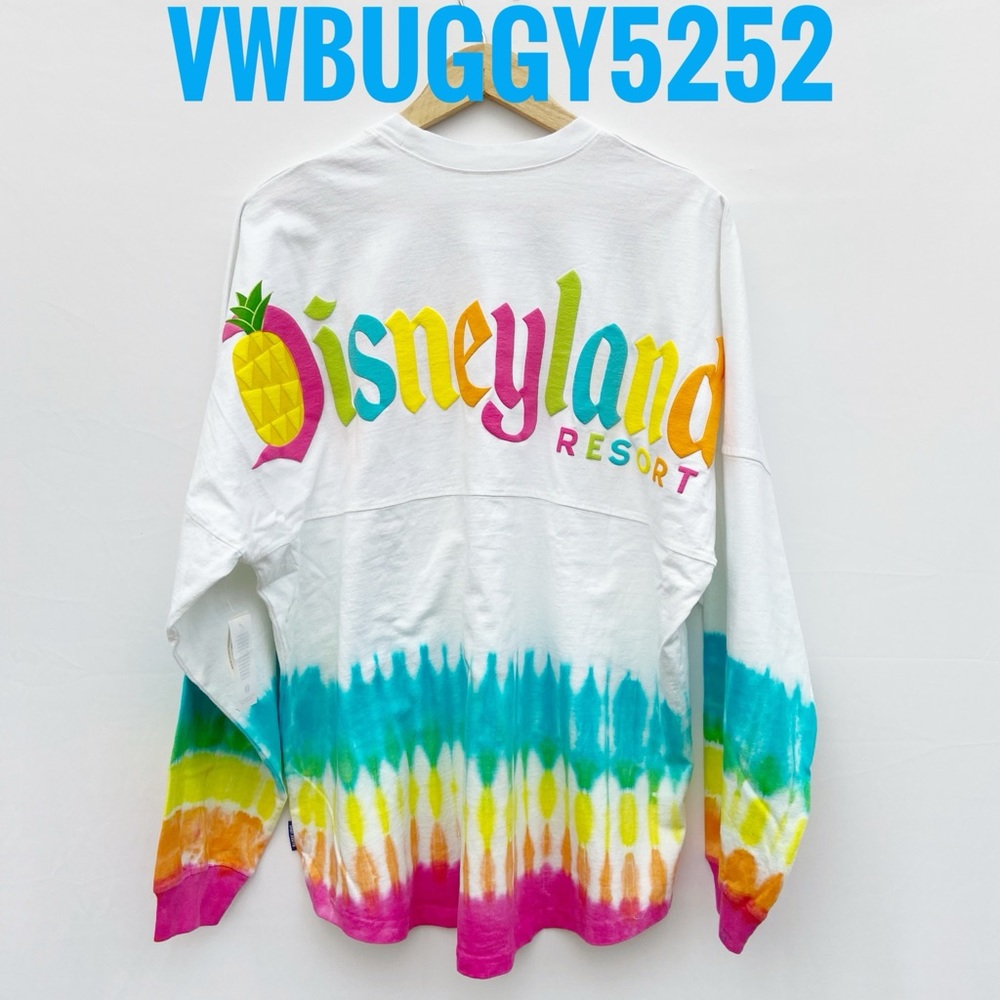 Disney Land Pineapple Dip Tie Dye Spirit Jersey - Picture 2 of 7